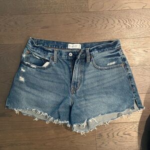 Abercrombie Curve Love Jean Shorts